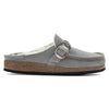 Birkenstock Women's, Buckley Shearling Clog - Narrow Width Stone Coin 37 M