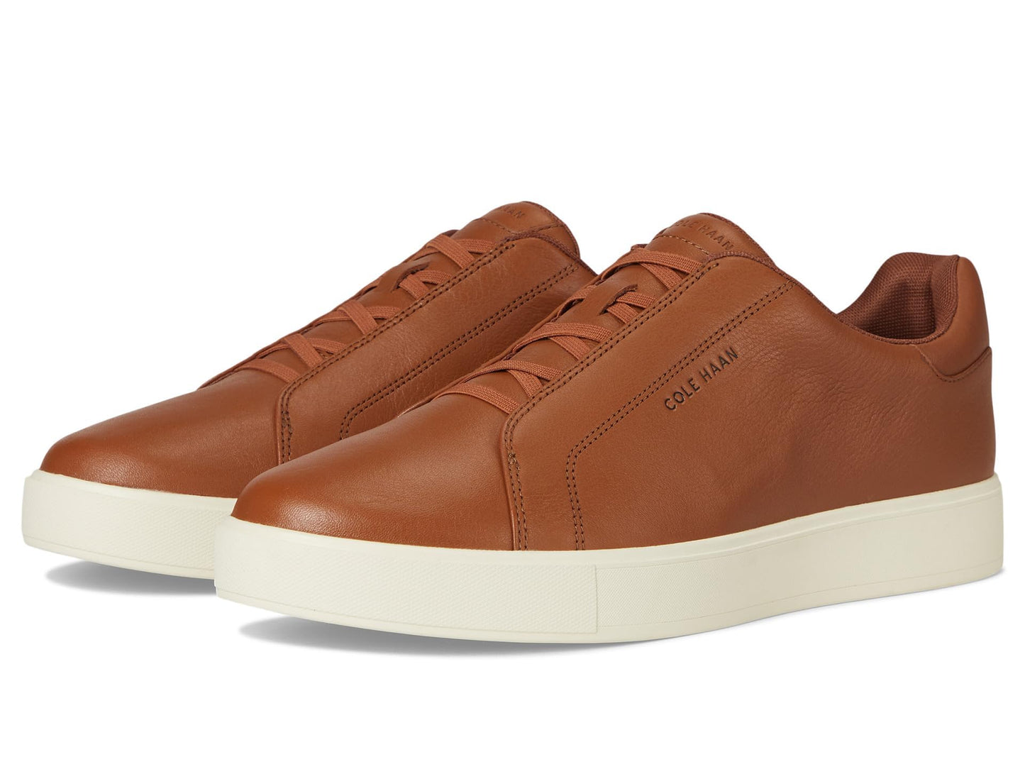 Cole Haan Men's Grandpro Luxe Slip-On Sneakers, British Tan/Ivory, 11.5-M US