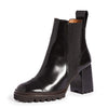 SEE BY Chloé Women's Mallory Lug Sole Boots, Nero, Black, 8.5 Medium US