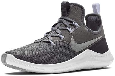 Nike Women's Free Tr 8 Running Shoes (7.5 M US, Gunsmoke/Metallic Silver-Gridiron)