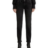 Lauren Ralph Lauren Womens Petite Relaxed Tapered Ankle Jeans in Empire Black 12