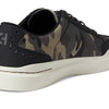 Cole Haan Grandpro Rally Canvas T-Toe Sneakers for Men - Canvas Upper - Textile Lining - T-Toe Design Black/Dark Pavement Camo 7.5 D - Medium