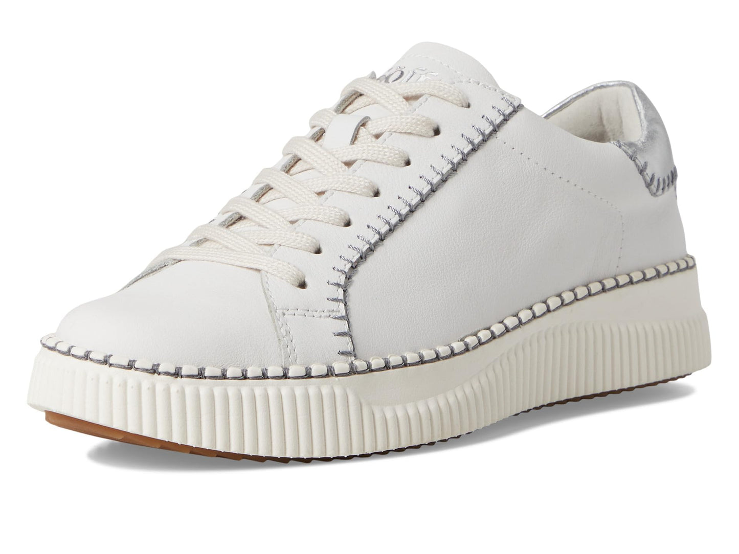 Sofft Women's Frazier White/Silver 8.5 Medium