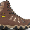 Thorogood Crosstrex 8” Insulated Waterproof Hiking Boots for Men - Premium Breathable Leather and Mesh with Mossy Oak Break-Up Country Camo and Traction Outsole, Brown/Mossy Oak - 8.5 W US