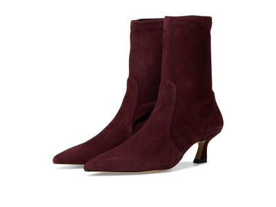 Stuart Weitzman Women's Vinnie Bootie 50 Ankle Boot, Boysenberry, 6.5
