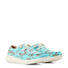 ARIAT Womens Hilo Western Aloha Turquoise Paniolo Print 7.5