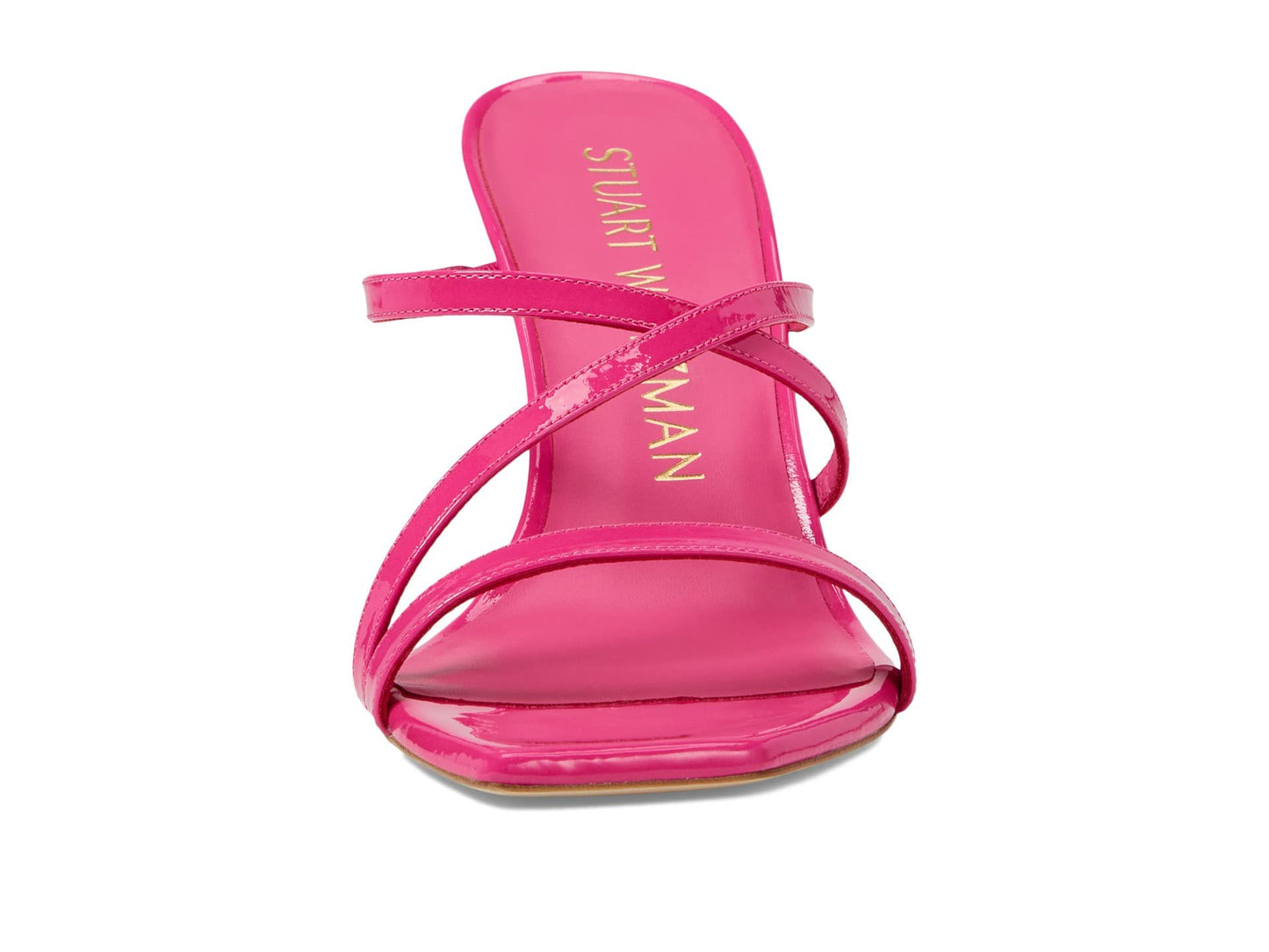Stuart Weitzman Strapeze 85 Slide Magenta 9 B