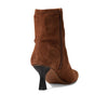 Madewell Women's Ophelia High Dressey Boot-Suede Fashion, Dark Coffee, 9 Narrow