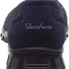 Skechers Sport Women's EZ Flex 2 Flighty Flat, Navy Blue, 7.5 M US