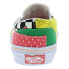 Vans - Kids Classic Slip-On Patchwork Shoes, Color Multi/True White, Size: 1 M US Little Kid