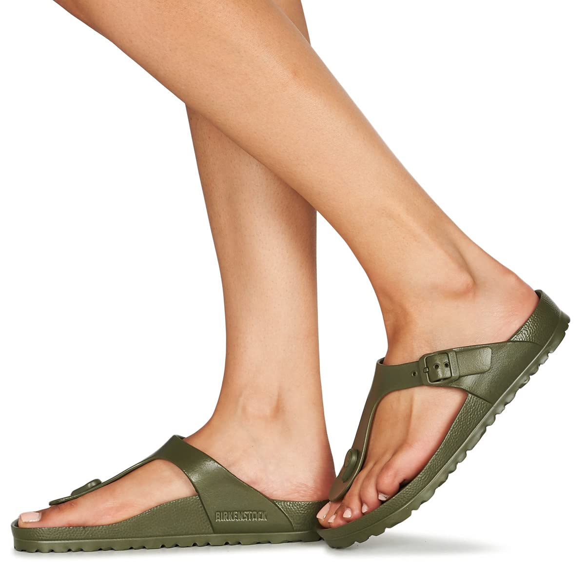 Birkenstock Women's Gizeh Eva Sandals, Green, 6/6.5
