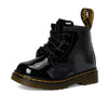 Dr. Martens Girls 1460 Lamper Boot, Black Patent, 4 Little Kid
