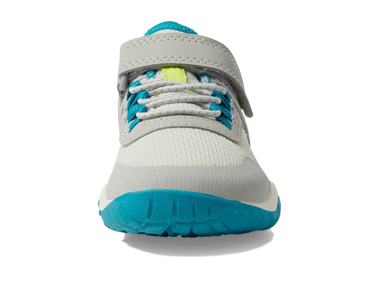 Merrell Trail Glove 7 A/C (Little Kid/Big Kid) Grey/Blue/Lime 6 Big Kid M