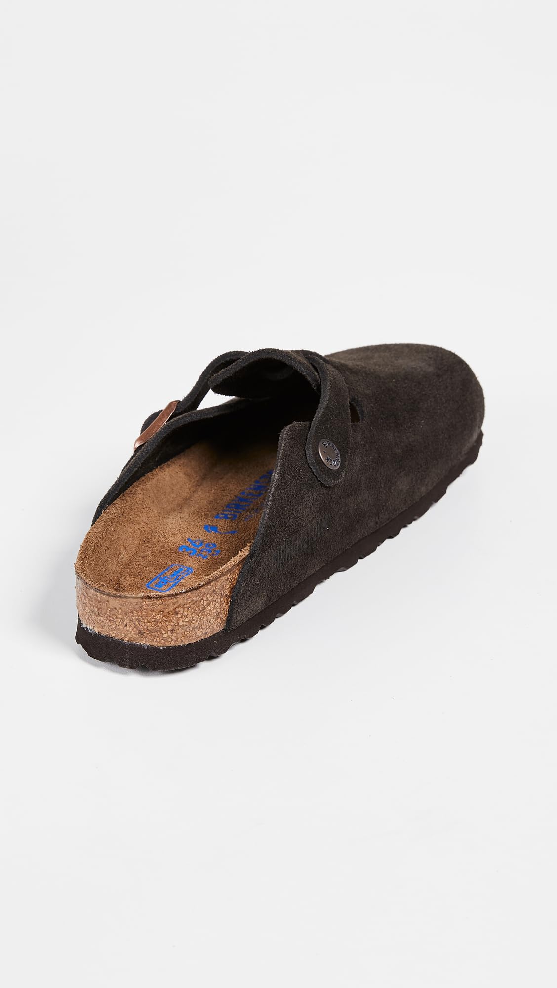 Birkenstock Unisex Arizona Soft Footbed Sandal, Mocha Suede, 45 M EU / 12-12.5 D(M) US