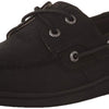 Sperry Womens Koifish Boat Shoe, Black/Black, 5