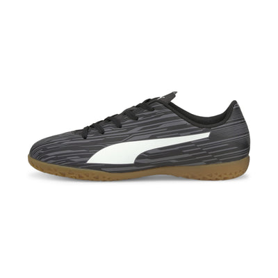 PUMA Kids Boys Rapido Iii It Soccer Cleats Firm Ground, Indoor - Black - Size 3 M