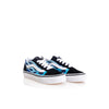 Vans Kid Old Skool Sneaker, (Camo Flame) Blue/Ice Camo, Size 13 Little Kid