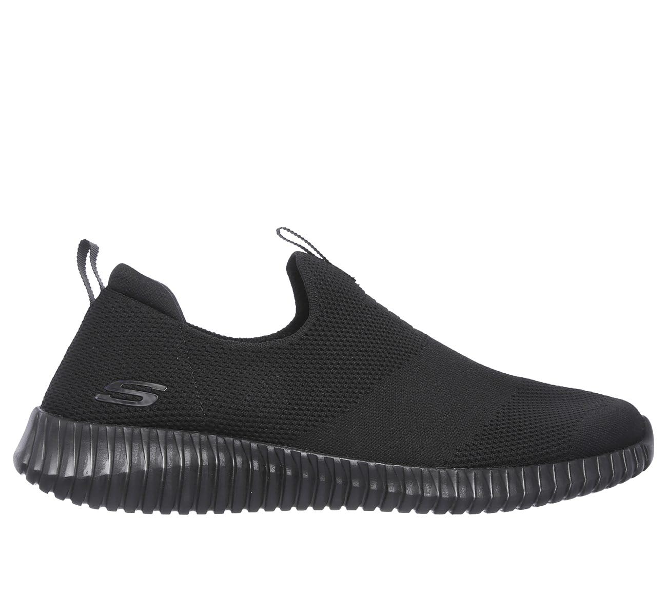 Skechers Men's Elite Flex Wasik, Black, 6.5