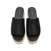Free People Womens Harbor Raffia Flatform Tan 8 Medium