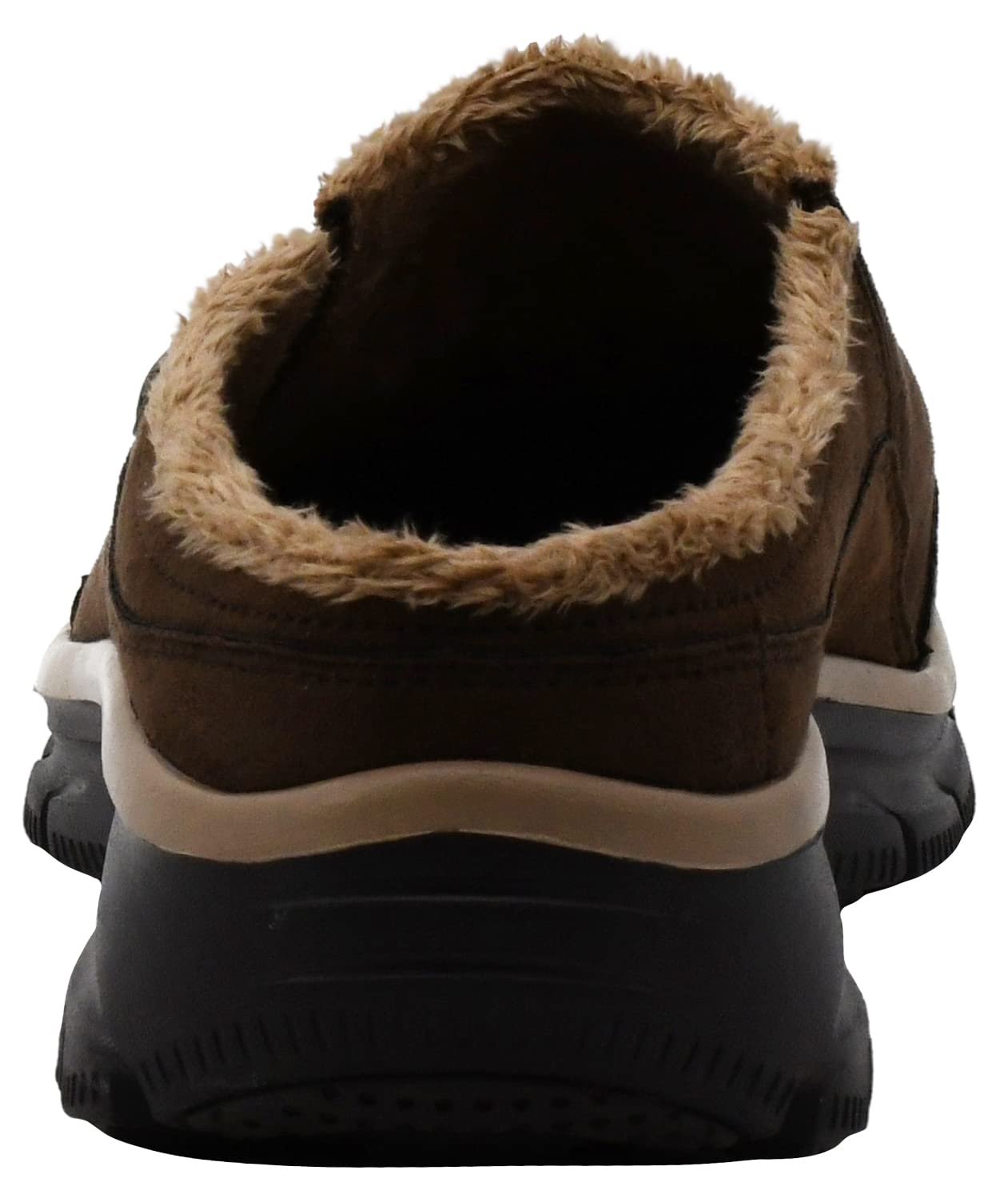 Skechers Women's Easy Going - Latte Mule, Dark Brown, 10 M US