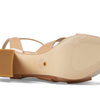 Stuart Weitzman Miami Squarehigh 140 Platform Sandal Adobe 8.5 B