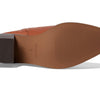 Madewell The Everten Ankle Boots for Women in Leather - Soft Lining - Padded Leather Footbed - Stacked Heel Warm Cinnamon 8 M