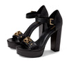 Michael Kors Rory Platform Sandal Black 8.5 M