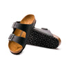Birkenstock Arizona Leather Sandals, Black Leather