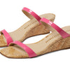 Stuart Weitzman Aleena 50 Wedge Hot Pink 8 M