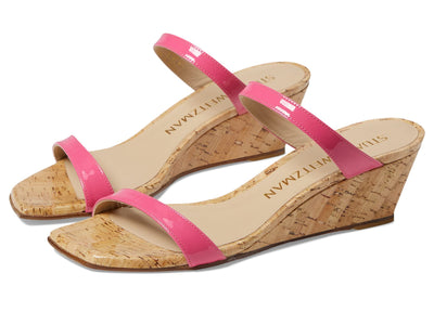 Stuart Weitzman Aleena 50 Wedge Hot Pink 8 M