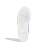 Adidas Women's Vulc Raid3r Skateboard Shoes, White/Pink/Silver Metallic US 6.5