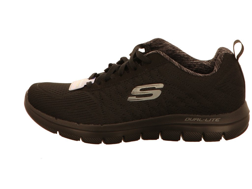 Skechers Men's Flex Advantage 2.0 The Happs Oxford, Black, 8 2E US