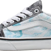 Vans - Kids Old Skool Shoes, Color Marble Black/Grey, Size: 2.5 M US Little Kid