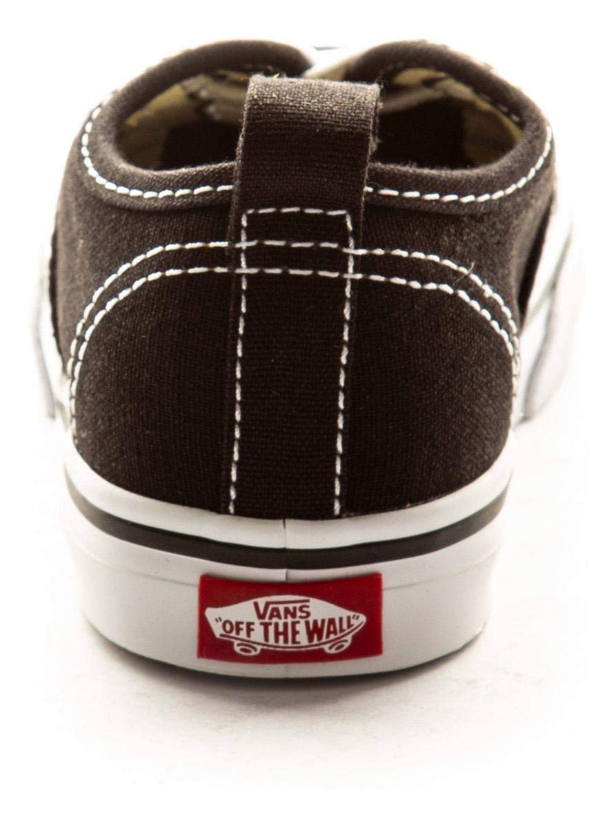 Vans Toddler T Authentic Elastic LACE Black True White Size 9