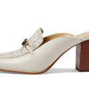 Michael Kors Tiffanie Heeled Mule Vanilla 7.5 M