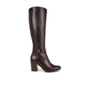 Naturalizer Women's Kalina Wide Shaft Wine Leather 8.5 Medium