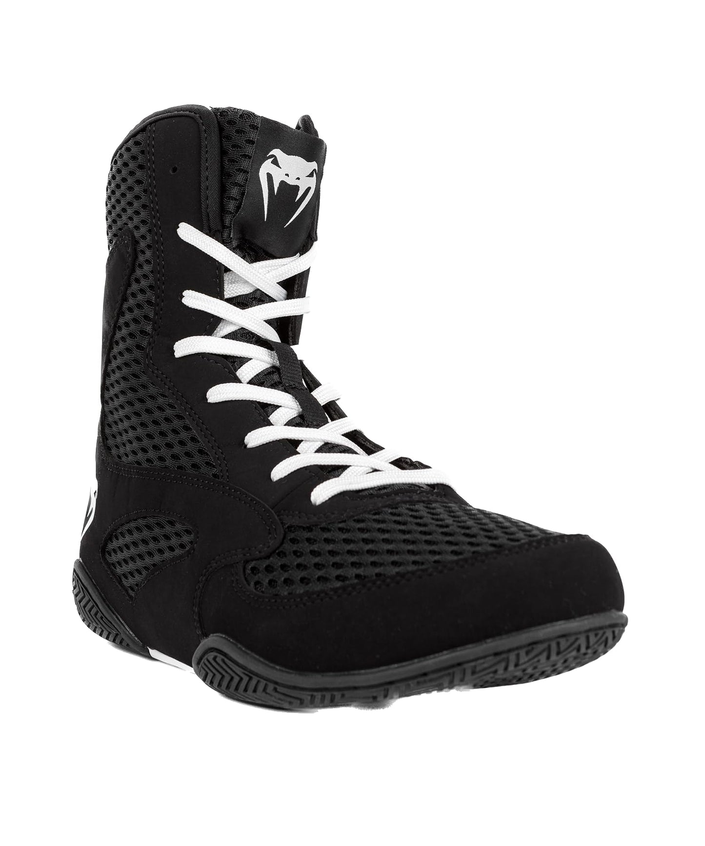 Venum Unisex's Contender Boxing Shoes, Black White, Womens 12