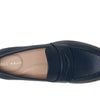 Cole Haan Women's Stassi Penny Loafers, Blue Wing Teal Leather, 8 C Medium