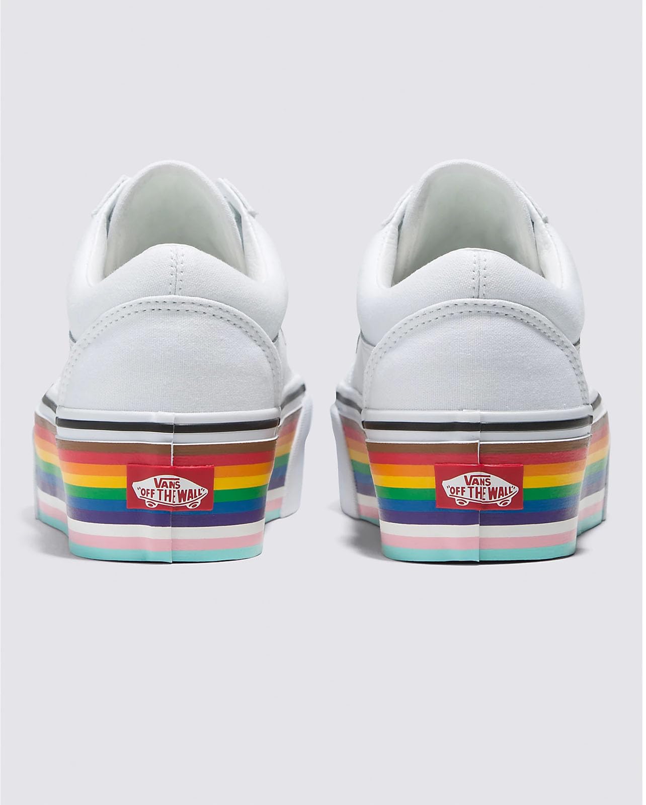 Vans - Unisex Old Skool Stackform Shoes, Color Rainbow, Size: 6.5 M US Mens / 8 M US Womens