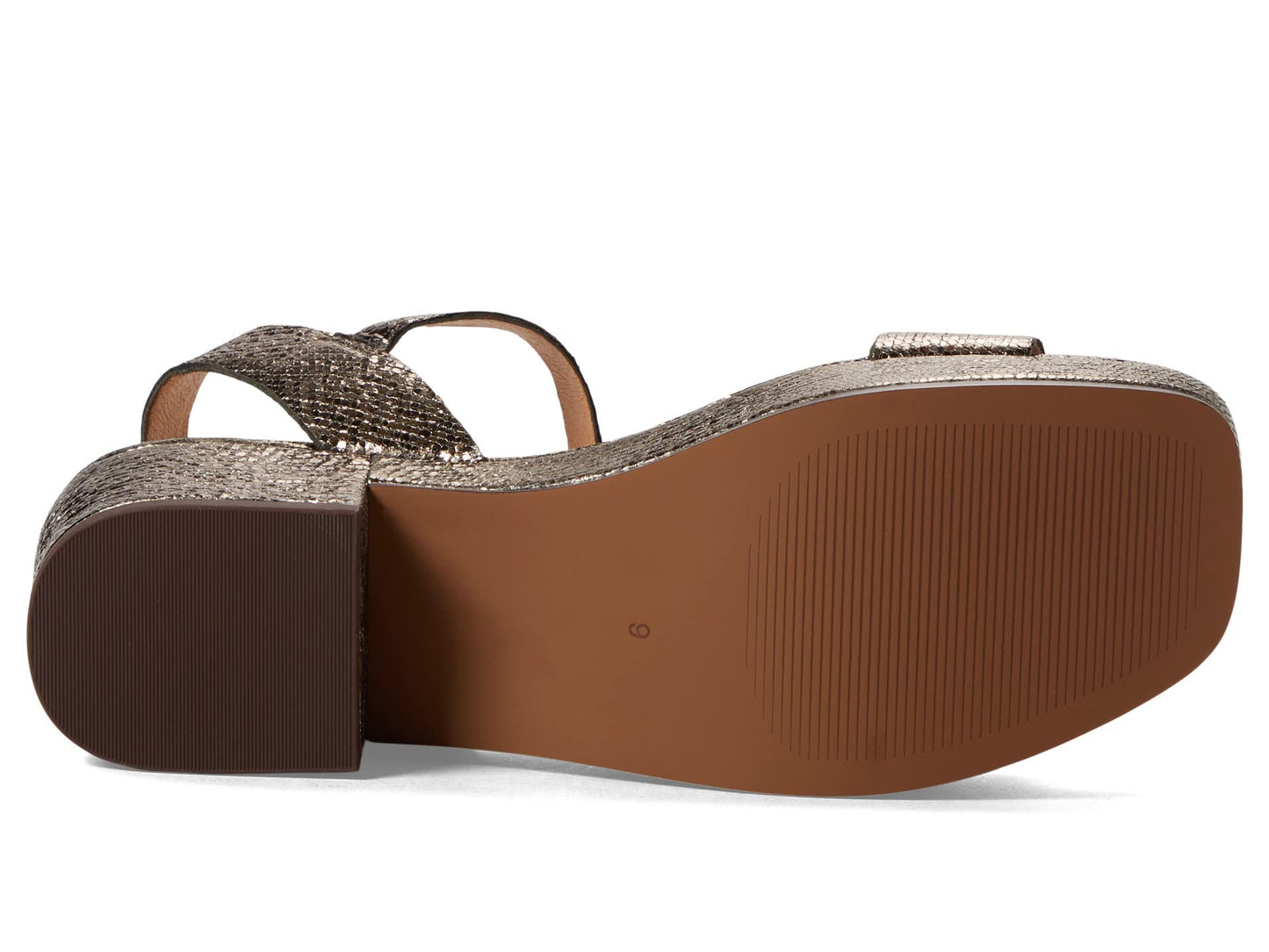 Madewell The Lina Platform Sandal in Suede Petter Multi 6.5 M