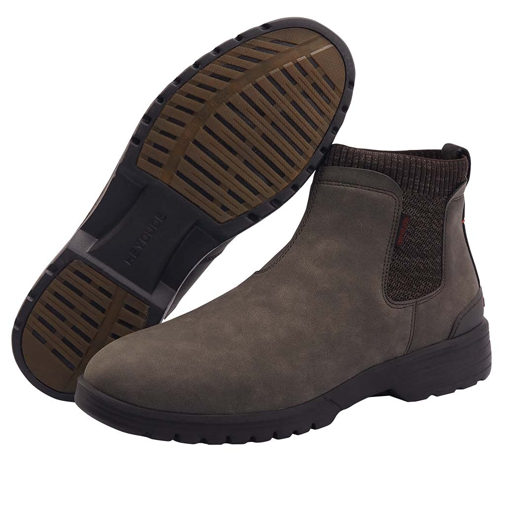 HEYDUDE Men's Wally Sox Micro Chocolate