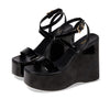 Michael Kors Paola Wedge Geranium 8 M