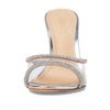 SCHUTZ Aileen Transparente/Cristal/Prata 6 M