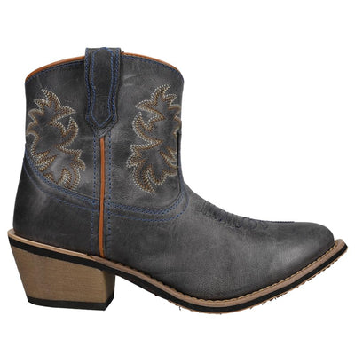 Laredo Women's Bootie Western Boot, Navy, 8