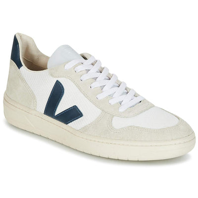 VEJA V-10 B-Mesh White/Nautico 39 (US Women's 8) M