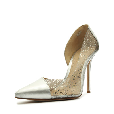 SCHUTZ Cheslie Prata/Cristal 6.5 M