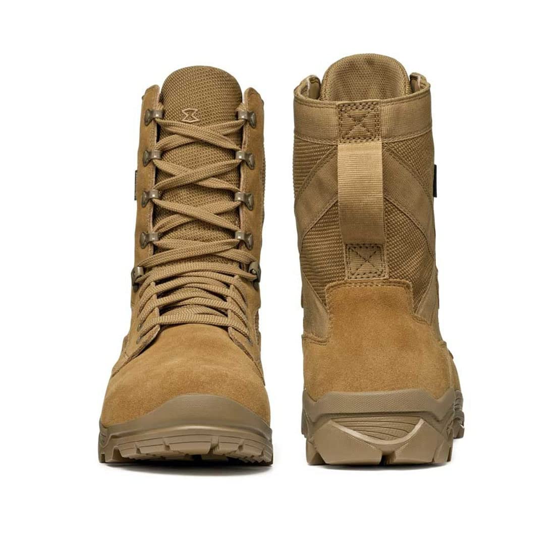 GARMONT TACTICAL Men's T 8 Extreme GORE-TEX (GTX) Waterproof Breathable Protective Tactical Suede Leather Boots, Coyote, 8 Wide