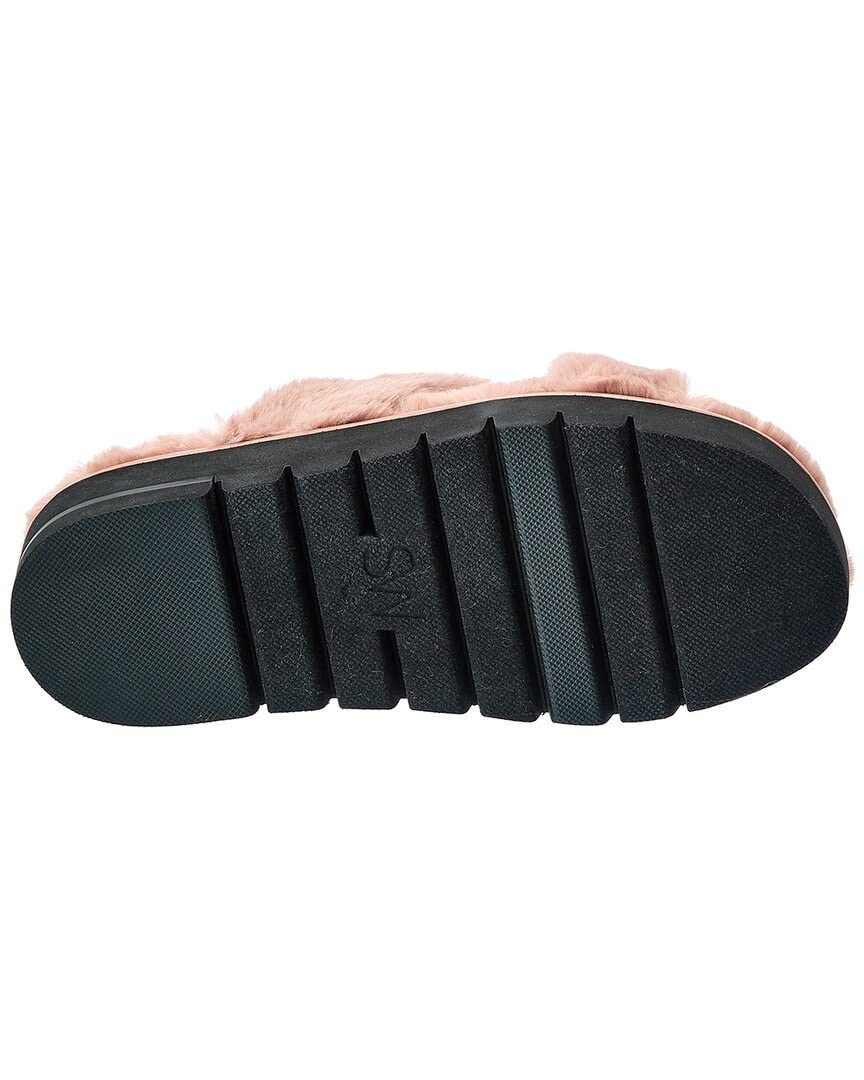 Stuart Weitzman Roza Lift Slide Chill Wisteria 9 M