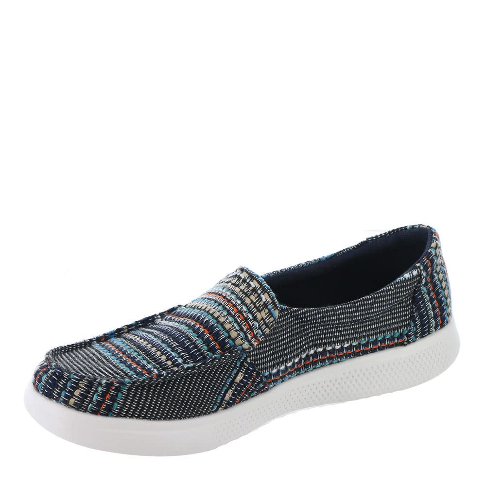 Skechers Bobs SkipperBeach Crush Slipon Womens Slip On 75 BM US NavyMulti