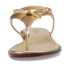 Michael Kors Nori Flat Thong Pale Gold 11 M